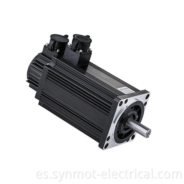Synmot 110mm 1.5kw 5.8nm 2500RPM Máquina textil de servomotor eléctrico para Lavadora Servo Motor para máquina de plástico